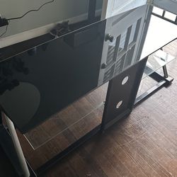 Glass Television Stand 