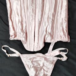 Victoria Secret Size Medium Corset/Things Set