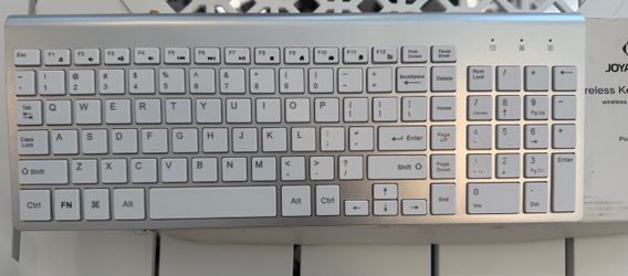 JOYACCESS Ultra Slim Full Size Wireless Keyboard