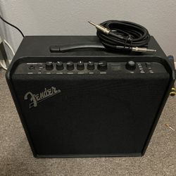 Amp And Guitar