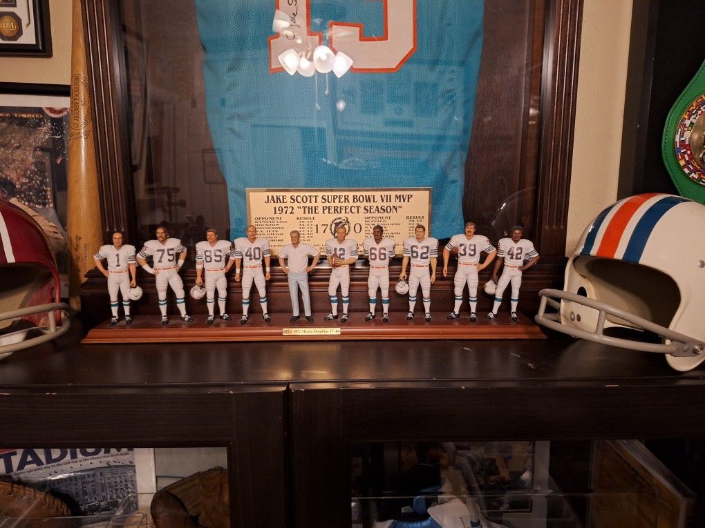 1972 UNDEFEATED Miami Dolphins Danbury Mint