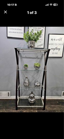 Glass Tier Shelf