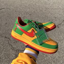 Nike Air force 1 Low Lil Yatchy Concrete boys size 6.5