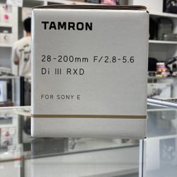 Tamron 28-200mm F2.8-5.6 For Sony