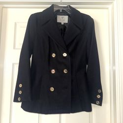 GUESS Gold Button Black Blazer