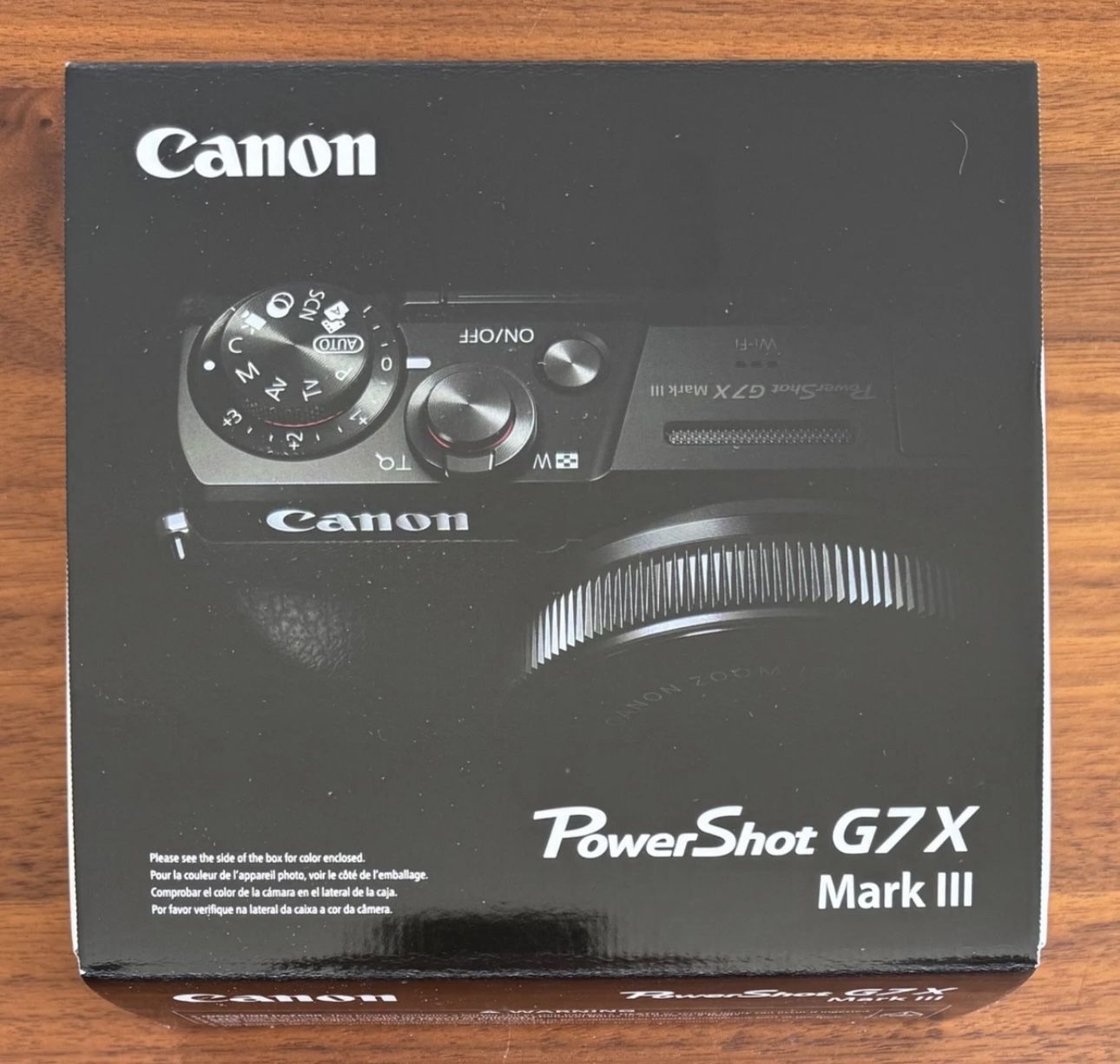 Canon PowerShot G7 X Mark III 20.1 Megapixel Digital Camera Black Brand New