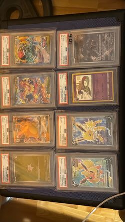 PSA Graded Pokémon Card Lot of 8