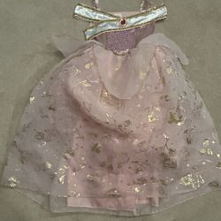 Pink Disney Sleeping Beauty Princess Dress, size 9/10