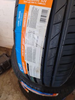 New set of tires 235 65 17