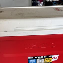 ChillMaster™ 48QT Laguna Ice Chest Cooler, Red