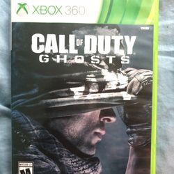 Call of duty ghosts Xbox 360 game