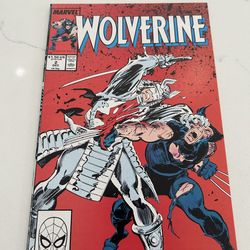 Wolverine #2 Vol. 2 1988 Marvel Comics, Key: 1st App of Miramar Blade,High Grade Comic Book, VF-