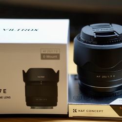 Viltrox 25mm F/1.7 E for Sony APSC