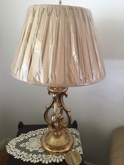 Brass lamp unique great condition!!