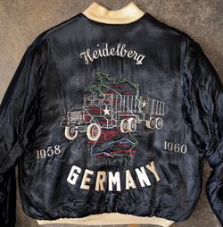 Vintage 1950's Heidelberg Germany Souvenir Jacket for Sale