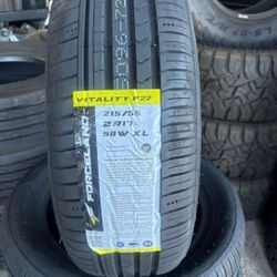 215 55 17 Set De Llantas Nuevas Disponibles 