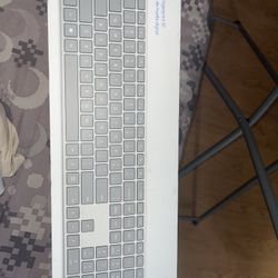 Microsoft keyboard with fingerprint ID
