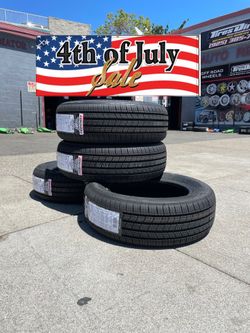 215-70-15 Tires 375$ installed get free alignment