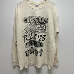 Cactus jack Circus maximus cream Longsleeve