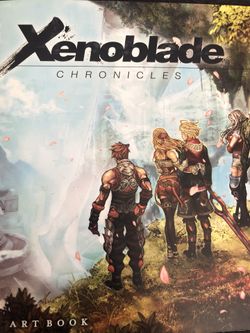 Xenoblade chronicles artbook rare