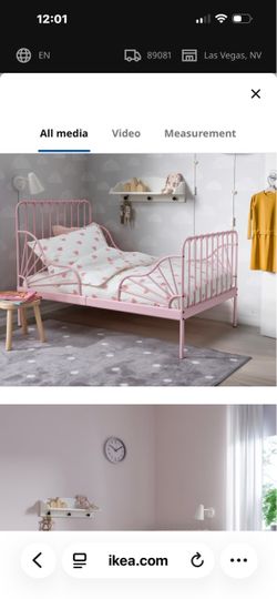 Girls Bed Frame (Adjustable to Extend)