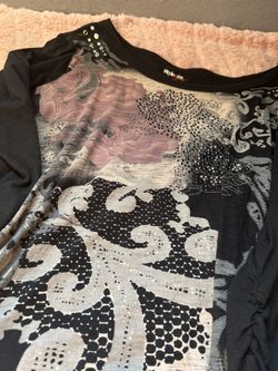 Vintage Black Women Shirt