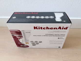 Kitchen aid 6 attachment pasta press
