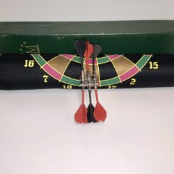Dart Board Game By Jordan Mark-Executive Deluxe Dart/Baseball Game Magnetic