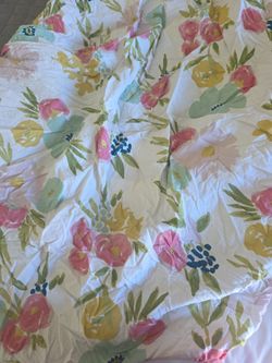 Floral Crib Sheet 