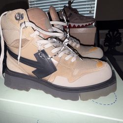 OFF-WHITE HIKING SNEAKER BOOT 'BEIGE'