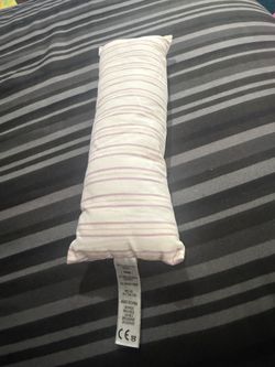 2015 American Girl White Pink Stripes Doll Body Pillow