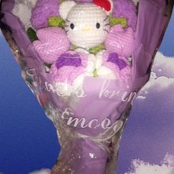 Knitted - Crochet - Hello Kitty Bouquet 