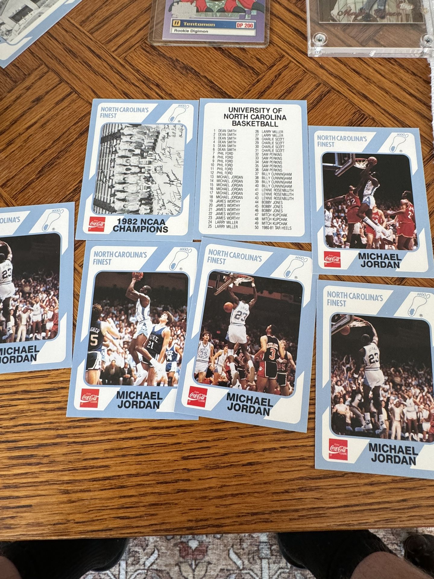 Michael Jordan assortment of trading cards