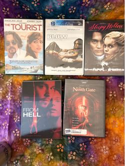 Johnny Depp DVDS