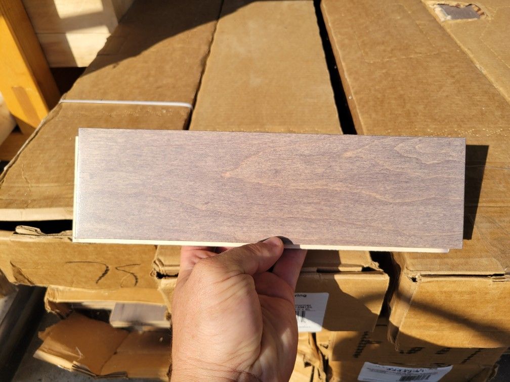 15 Boxes Of 3/4 Maple Hardwood Floor