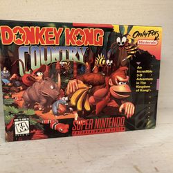 Super Nintendo Donkey Kong Country 