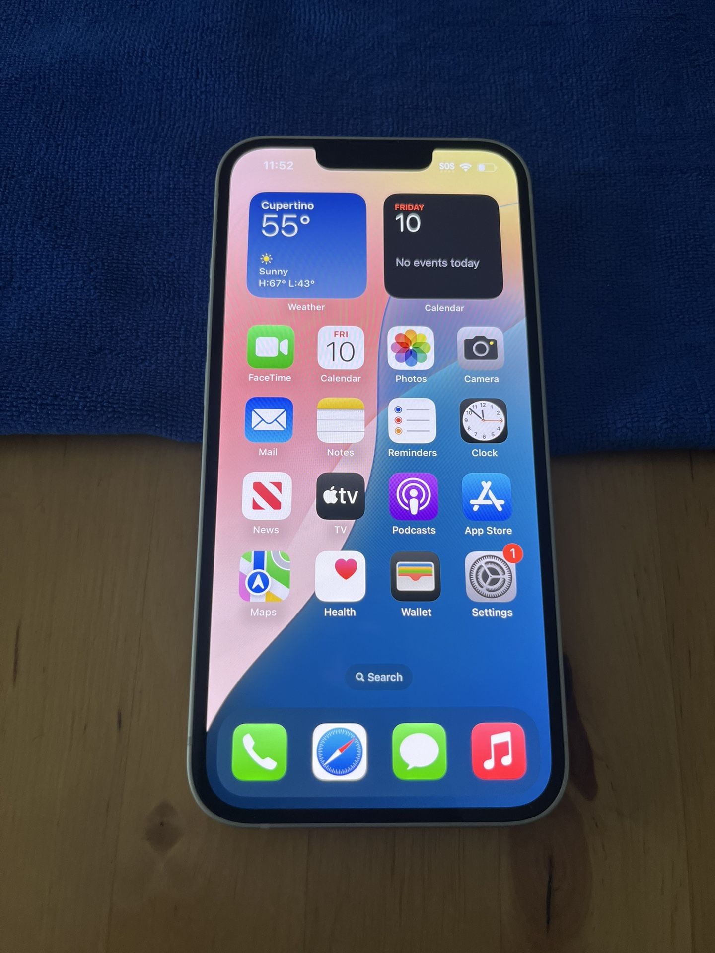 White iPhone 13