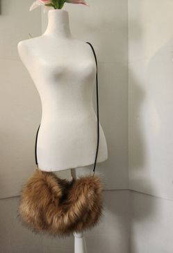 Faux Fur Duo Handbag & Handwarmer 