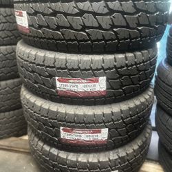 LT285/75/16 Landspider All Terrain Tires EACH TIRE $155/ CADA LLANTA- INSTALLED AND BALANCED