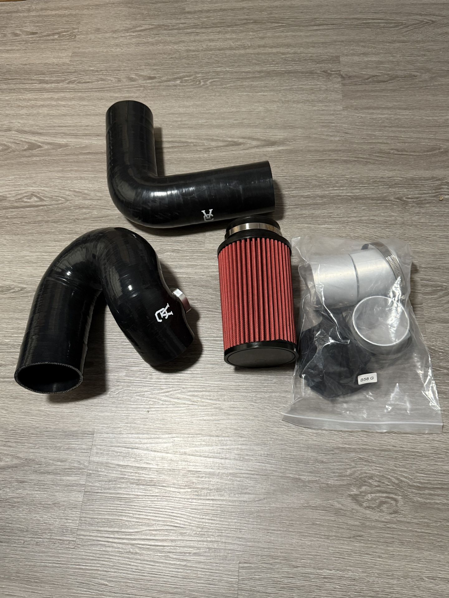 Red Front Mount Intakes for G-Series B58 M340i M440i M240i