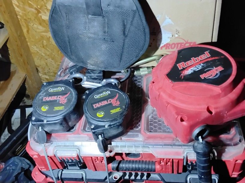 Retractable safety cables