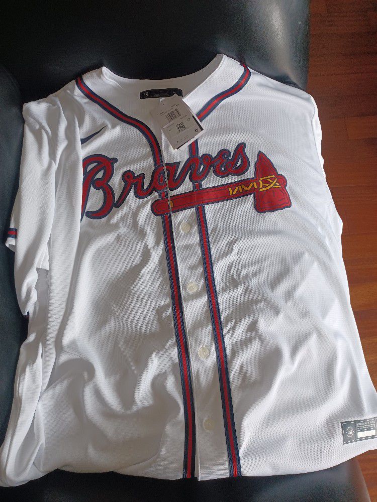 Authentic Braves Jersey(new) Size XXL for Sale in Atlanta, GA