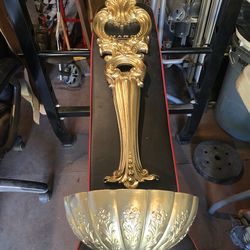 Vintage Syroco Dart Ladle Wall Planter