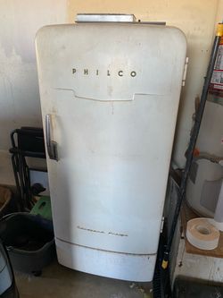 Philco Vintage Single-Door Refrigerator