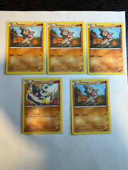 Timburr Pokémon Cards Lot of 5