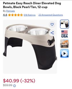 Petmate Elevated  Feeder