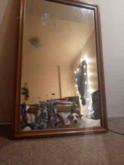 Large Framed Mirror