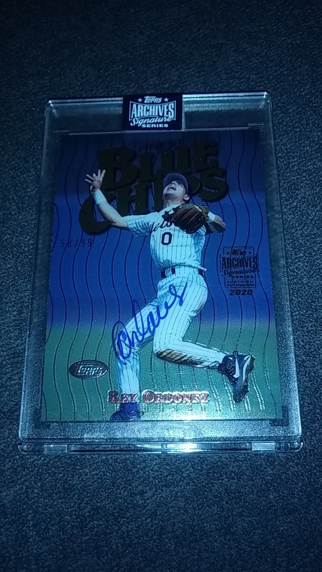 New York Mets Rey Ordonez 2020 Topps Archives Auto /99