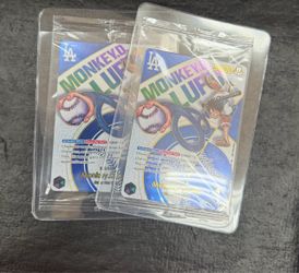 2025 Dodgers x Monkey D. Luffy One Piece promo card