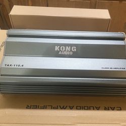 New Kong Audio 4 Channel Class A/B Car Amplifier $130 Each 